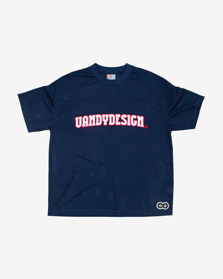 VANDYTHEPINK Apparel Design Mesh T-shirt 'Navy'