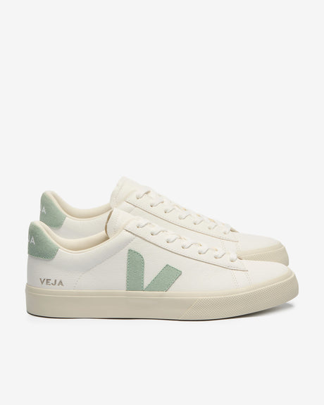 VEJA Footwear Campo Leather White Matcha