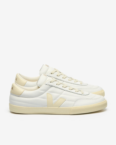 VEJA Footwear Panenka Leather White Calcaire
