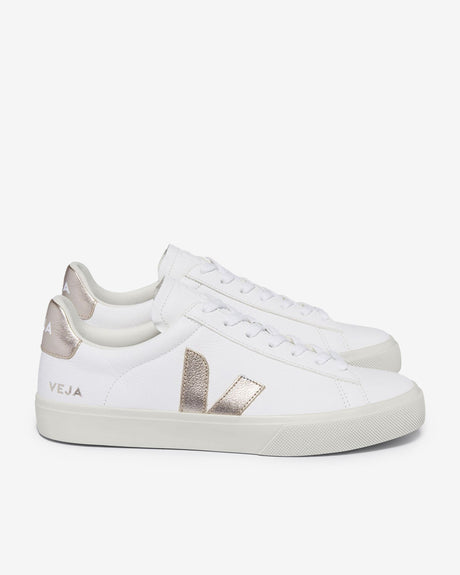 VEJA Footwear WMNS Campo Extra White Platine