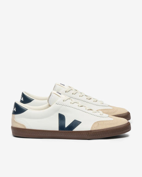 VEJA Footwear WMNS Volley Leather White Nautico Bark