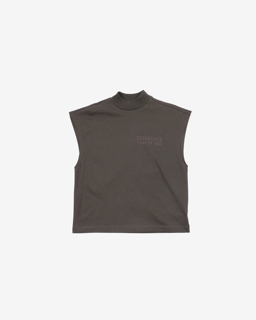 Fear of God ESSENTIALS Kids Muscle Tee in Off Black | Commonwealth ...