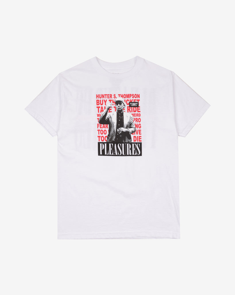 No Smoking T-Shirt White Pleasures