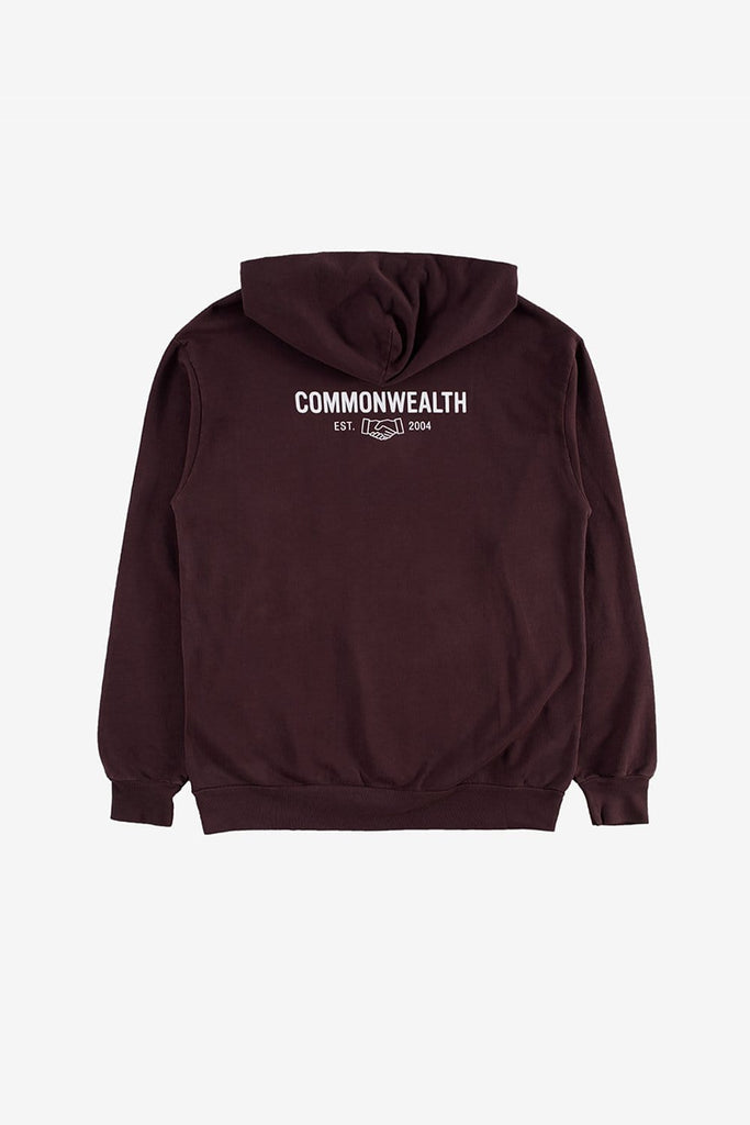 Commonwealth Apparel Core Logo Lightweight Hooded Fleece