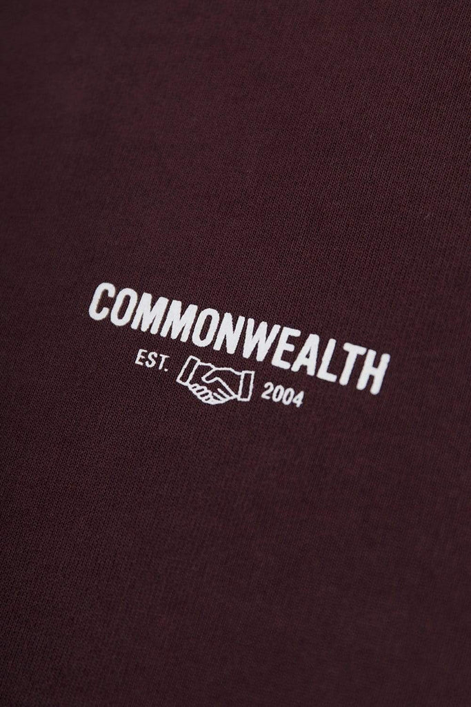 Commonwealth Apparel Core Logo Lightweight Hooded Fleece