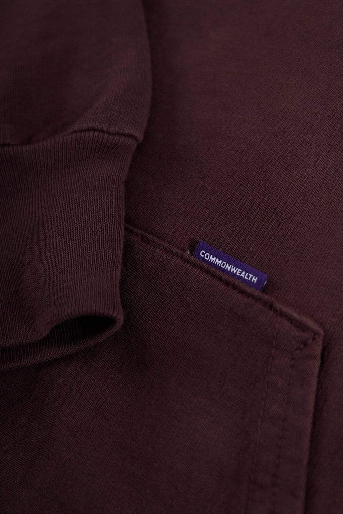 Commonwealth Apparel Core Logo Lightweight Hooded Fleece