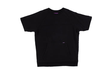 Commonwealth Apparel Short Sleeve Sweatshirt Black